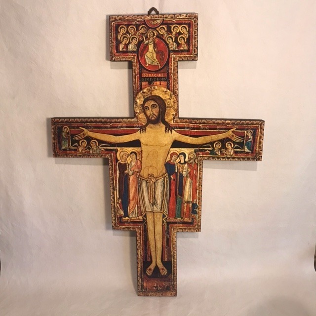 San Damiano-Kreuz, einfach