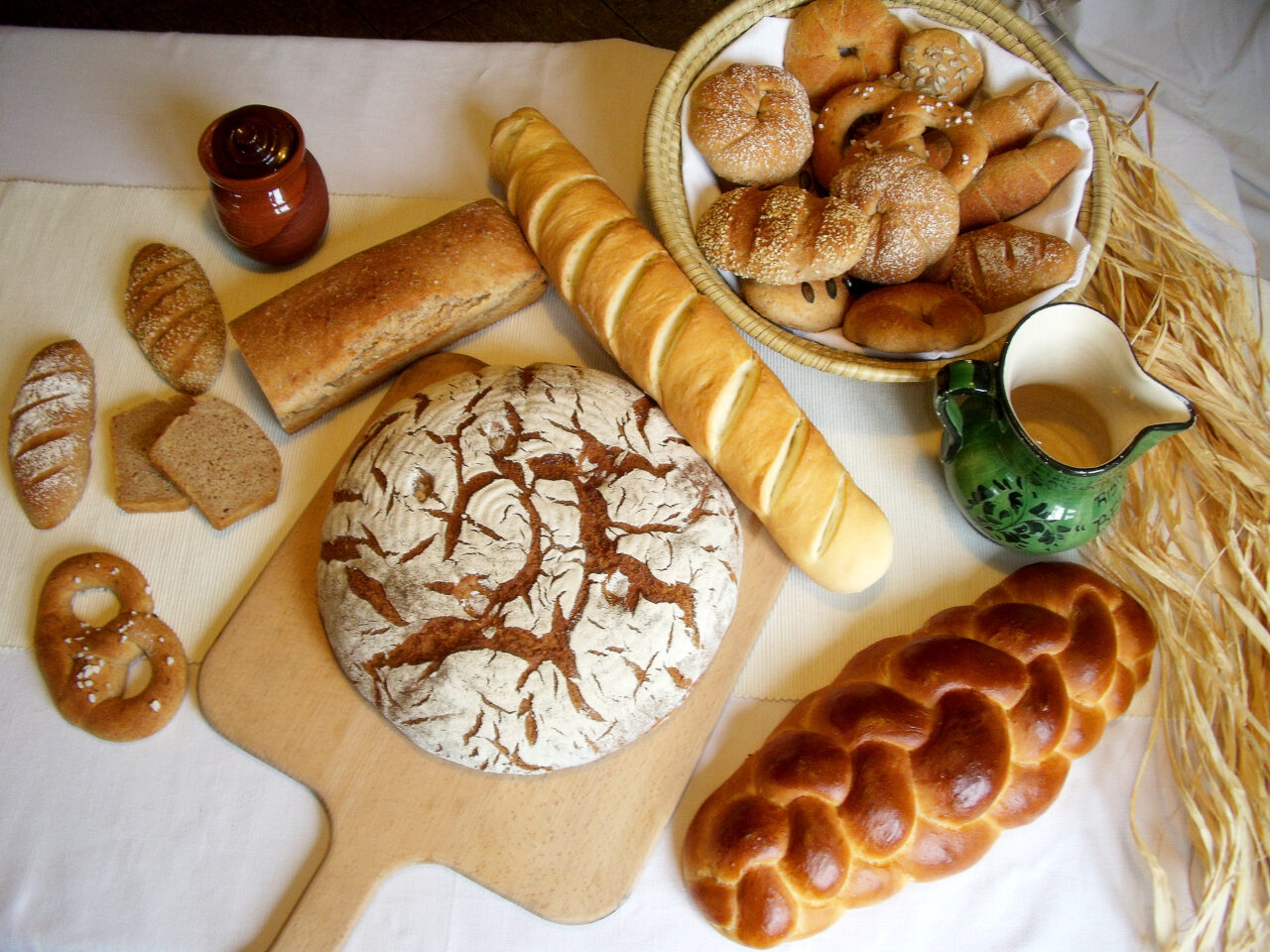 Brotbacken im Haus der Stille