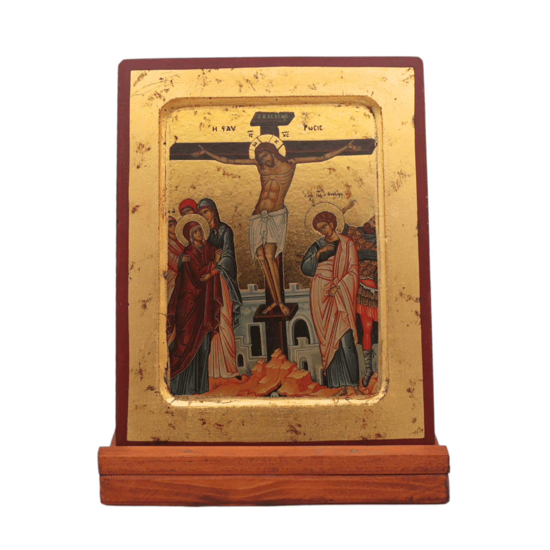 Ikone "Christus am Kreuz"