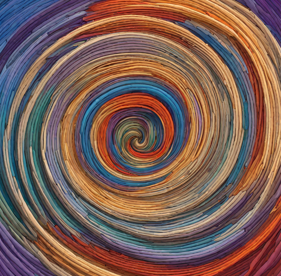 bunte Spirale