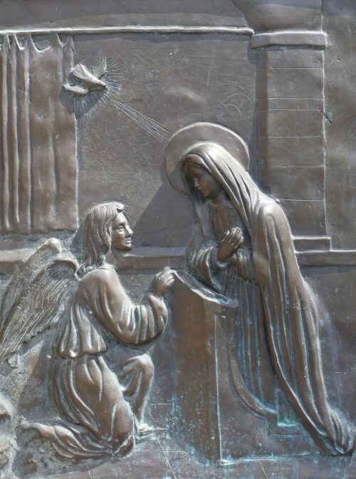 Maria und der Engel