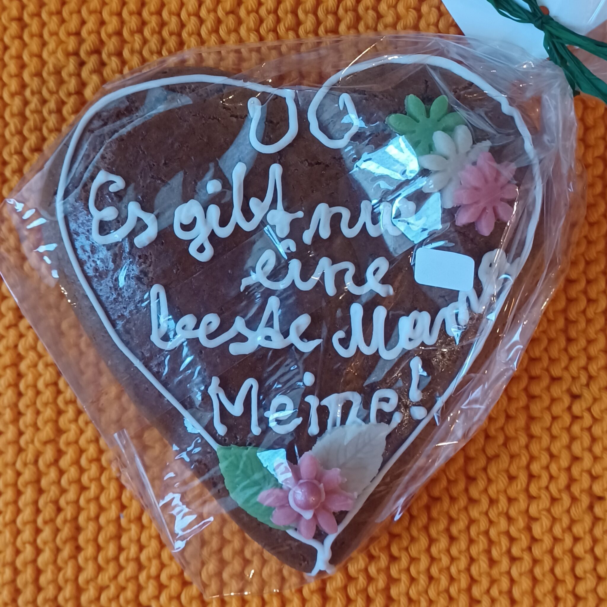 Lebkuchenherz zum Muttertag