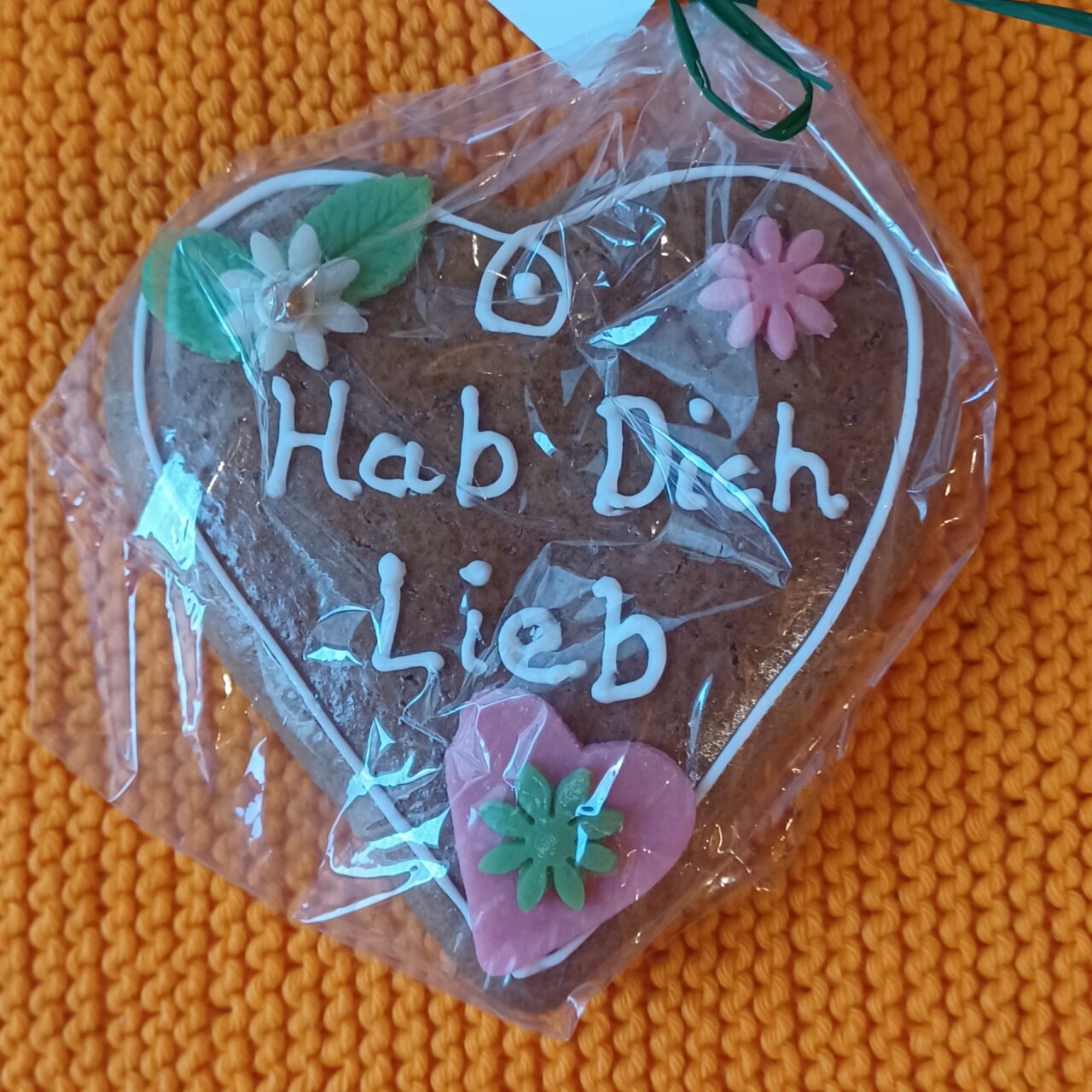 Lebkuchenherz zum Muttertag