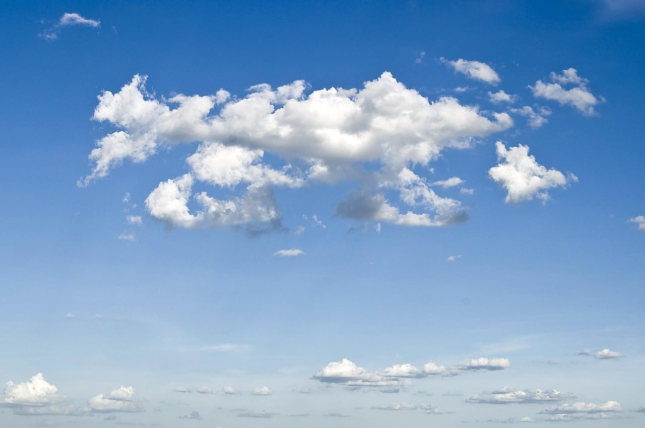 Wolken am Himmel