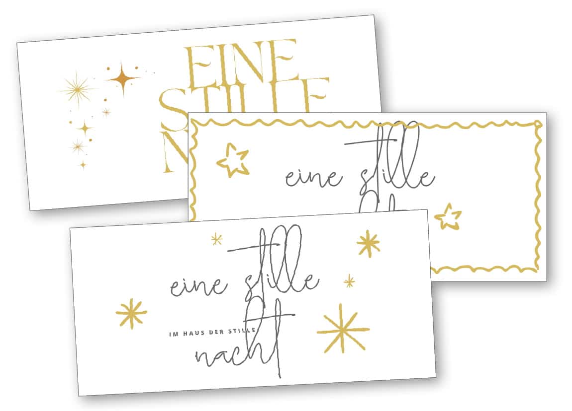 Eine stille Nacht - Gutschein